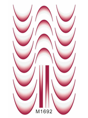 Слайдер Mezze набор Френч овал (без вырезания) из каталога Слайдеры MEZZE Наборы 8 шт, в интернет-магазине BPW.style