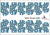 Слайдер-дизайн Голубые круги из каталога Слайдер дизайн для ногтей, в интернет-магазине BPW.style
