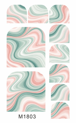 Слайдер Mezze набор Педикюр мрамор из каталога Слайдеры MEZZE Наборы 8 шт, в интернет-магазине BPW.style