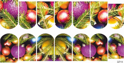 Слайдер-дизайн Канун Нового Года из каталога Цветные на светлый фон, в интернет-магазине BPW.style