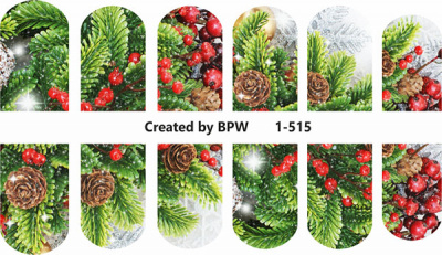 Слайдер-дизайн Новогодний из каталога Цветные на светлый фон, в интернет-магазине BPW.style