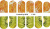 Слайдер-дизайн Киви и апельсин из каталога Цветные на светлый фон, в интернет-магазине BPW.style