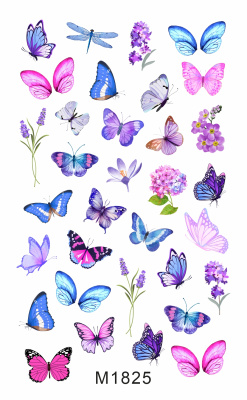 Слайдер Mezze набор Бабочки из каталога Слайдеры MEZZE Наборы 8 шт, в интернет-магазине BPW.style