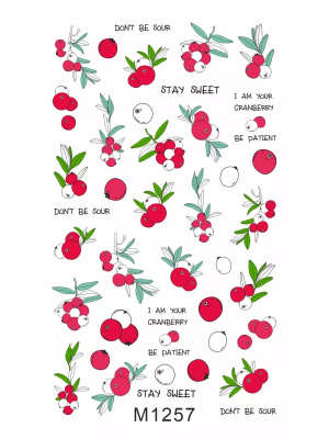 Слайдер Mezze набор Ягоды из каталога Слайдеры MEZZE Наборы 8 шт, в интернет-магазине BPW.style