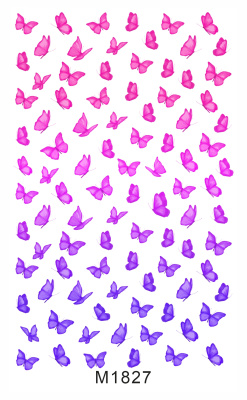 Слайдер Mezze набор Бабочки из каталога Слайдеры MEZZE Наборы 8 шт, в интернет-магазине BPW.style