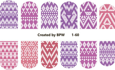 Слайдер-дизайн Геометрия розовый из каталога Цветные на светлый фон, в интернет-магазине BPW.style