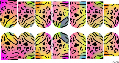 Слайдер-дизайн Шкура животных из каталога Цветные на светлый фон, в интернет-магазине BPW.style