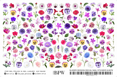 Гранд-слайдер Цветы из каталога Серия GRANDE, в интернет-магазине BPW.style