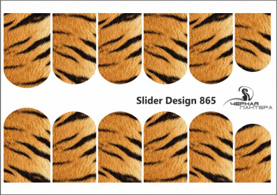 Слайдер-дизайн Шкура тигра из каталога Цветные на светлый фон, в интернет-магазине BPW.style