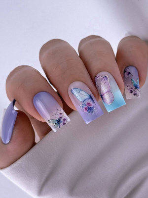 Слайдер Mezze набор Бабочки из каталога Слайдеры MEZZE Наборы 8 шт, в интернет-магазине BPW.style