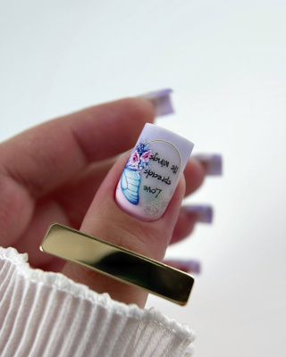 Слайдер Mezze набор Бабочки из каталога Слайдеры MEZZE Наборы 8 шт, в интернет-магазине BPW.style