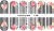 Слайдер-дизайн Полоски и розы из каталога Цветные на светлый фон, в интернет-магазине BPW.style