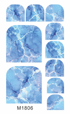 Слайдер Mezze набор Педикюр мрамор из каталога Слайдеры MEZZE Наборы 8 шт, в интернет-магазине BPW.style