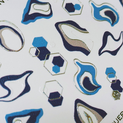 Слайдер-дизайн SPARKLE Синий  с геометрией из каталога Слайдеры SPARKLE, в интернет-магазине BPW.style