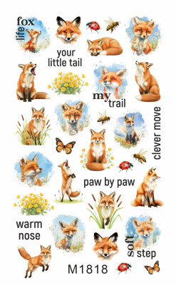 Слайдер Mezze набор Лисы из каталога Слайдеры MEZZE Наборы 8 шт, в интернет-магазине BPW.style