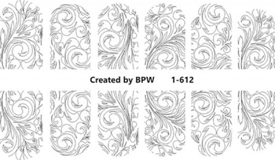 Слайдер-дизайн Узор из каталога Цветные на светлый фон, в интернет-магазине BPW.style