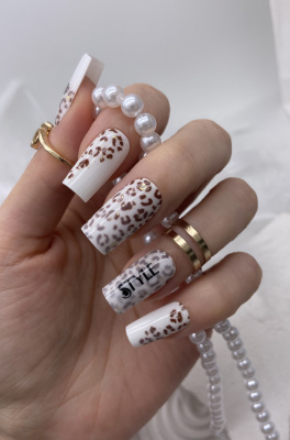 Слайдер-дизайн SPARKLE Леопард сплошной золото из каталога Слайдеры SPARKLE, в интернет-магазине BPW.style