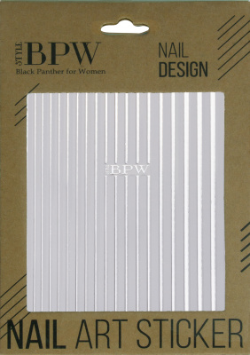 <p>
	Самоклеящаяся гибкая силиконовая лента для дизайна ногтей.
</p>
<p>
	Используется для декорирования ногтей
</p>
<p>
	Производитель: BPW.style
</p>