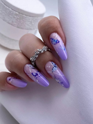 Слайдер Mezze набор Бабочки из каталога Слайдеры MEZZE Наборы 8 шт, в интернет-магазине BPW.style