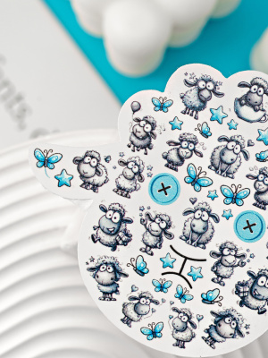 Слайдер-дизайн Фигурный Барашек грустный из каталога Фигурные слайдеры, в интернет-магазине BPW.style