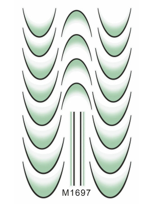 Слайдер Mezze набор Френч двойной (без вырезания) из каталога Слайдеры MEZZE Наборы 8 шт, в интернет-магазине BPW.style