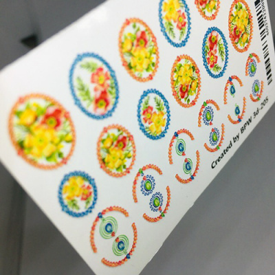 Слайдер-дизайн 3d Рамки с цветами из каталога Новинки Весна/Лето, в интернет-магазине BPW.style