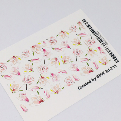 Слайдер-дизайн 3d Весенние цветы 2 из каталога Новинки Весна/Лето, в интернет-магазине BPW.style