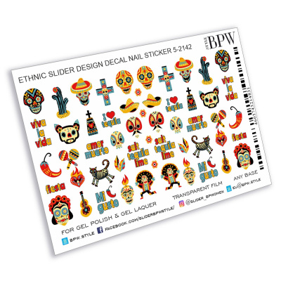 Слайдер-дизайн Мексика из каталога Цветные на любой фон, в интернет-магазине BPW.style