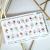 Слайдер-дизайн Цветы на белых полосках из каталога Цветные на любой фон, в интернет-магазине BPW.style