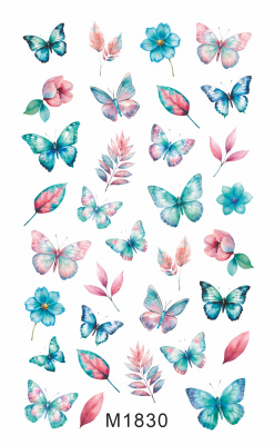 Слайдер Mezze набор Бабочки из каталога Слайдеры MEZZE Наборы 8 шт, в интернет-магазине BPW.style