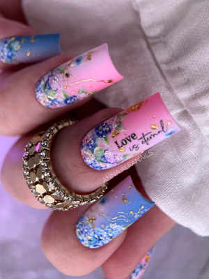 Слайдер-дизайн SPARKLE Весна френч из каталога Слайдеры SPARKLE, в интернет-магазине BPW.style