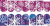 Слайдер-дизайн Снежинки из каталога Цветные на светлый фон, в интернет-магазине BPW.style