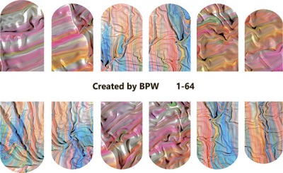 Слайдер-дизайн Краски из каталога Слайдер дизайн для ногтей, в интернет-магазине BPW.style