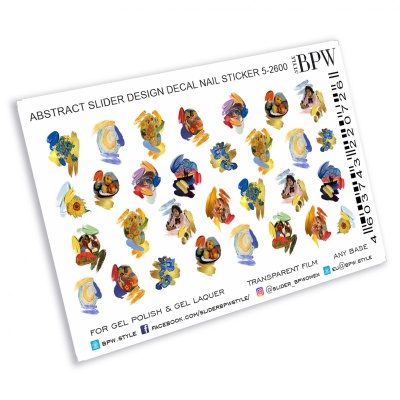 Слайдер-дизайн Иллюстрации маслом из каталога Цветные на любой фон, в интернет-магазине BPW.style