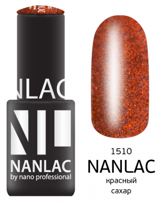 NL 1510 красный сахар 6 мл из каталога Гель-лак Nano Professional, в интернет-магазине BPW.style
