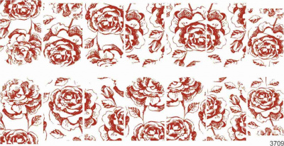 Слайдер-дизайн Красная роза графика из каталога Цветные на светлый фон, в интернет-магазине BPW.style