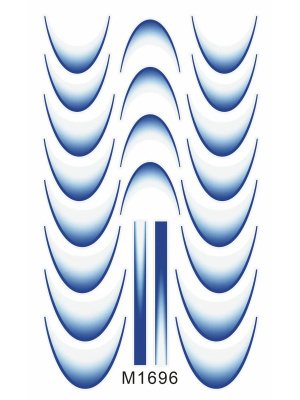 Слайдер Mezze набор Френч овал (без вырезания) из каталога Слайдеры MEZZE Наборы 8 шт, в интернет-магазине BPW.style