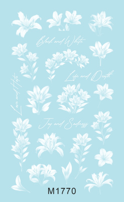 Слайдер Mezze набор Цветы градиент из каталога Слайдеры MEZZE Наборы 8 шт, в интернет-магазине BPW.style