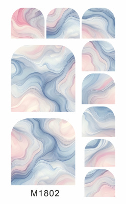 Слайдер Mezze набор Педикюр мрамор из каталога Слайдеры MEZZE Наборы 8 шт, в интернет-магазине BPW.style