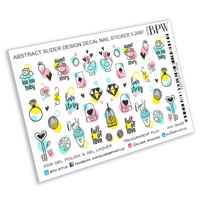 Слайдер-дизайн Графические элементы микс из каталога Цветные на любой фон, в интернет-магазине BPW.style