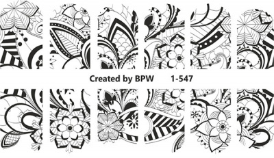 Слайдер-дизайн Цветы графика из каталога Цветные на светлый фон, в интернет-магазине BPW.style