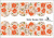 Слайдер-дизайн  Цветы из каталога Цветные на светлый фон, в интернет-магазине BPW.style