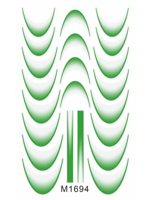 Слайдер Mezze набор Френч овал (без вырезания) из каталога Слайдеры MEZZE Наборы 8 шт, в интернет-магазине BPW.style