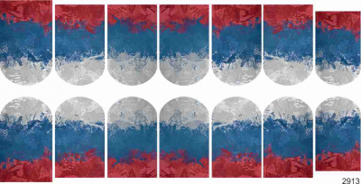 Слайдер-дизайн Российский флаг из каталога Цветные на светлый фон, в интернет-магазине BPW.style