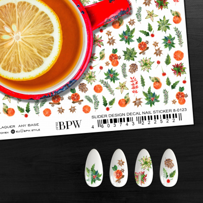 Гранд-слайдер Зимний с мандаринками из каталога Серия GRANDE, в интернет-магазине BPW.style