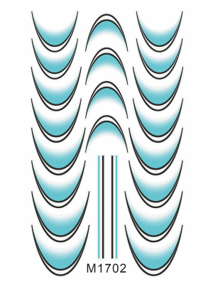 Слайдер Mezze набор Френч двойной (без вырезания) из каталога Слайдеры MEZZE Наборы 8 шт, в интернет-магазине BPW.style