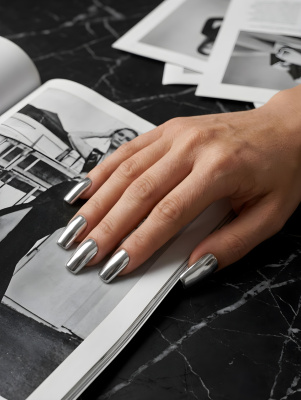 Пленка маникюр Серебро из каталога Пленка AMOREnails, в интернет-магазине BPW.style