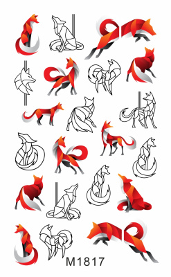 Слайдер Mezze набор Лисы из каталога Слайдеры MEZZE Наборы 8 шт, в интернет-магазине BPW.style