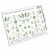 Слайдер дизайн Тропические листья и надписи из каталога Цветные на любой фон, в интернет-магазине BPW.style
