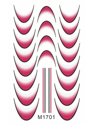 Слайдер Mezze набор Френч двойной (без вырезания) из каталога Слайдеры MEZZE Наборы 8 шт, в интернет-магазине BPW.style